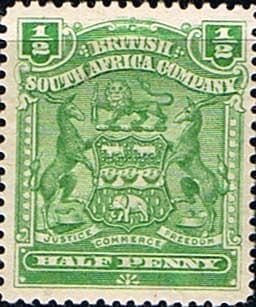 Rhodesia 1898 British South Africa Company SG 75a Fine Mint
