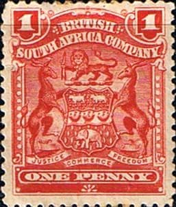Rhodesia 1898 British South Africa Company SG 77 Fine Mint