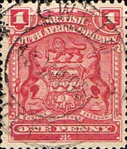Rhodesia 1898 British South Africa Company SG 78 Fine Used
