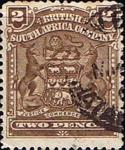 Rhodesia 1898 British South Africa Company SG 79 Fine Used