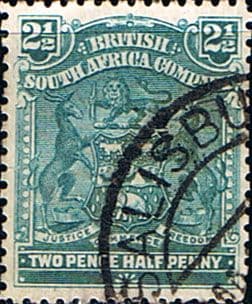 Rhodesia 1898 British South Africa Company SG 80 Fine Used