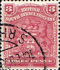 Rhodesia 1898 British South Africa Company SG 81 Fine Used