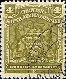 Rhodesia 1898 British South Africa Company SG 82 Fine Used