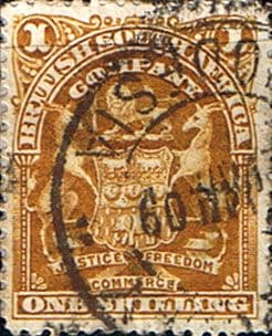 Rhodesia 1898 British South Africa Company SG 84 Fine Used