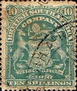 Rhodesia 1898 British South Africa Company SG 89 Fine Used