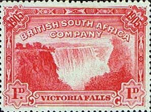 Rhodesia 1905 British South Africa Company Victoria Falls SG 94 Fine Mint