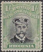 Rhodesia 1913 British South Africa Company Head SG 232 Fine Mint