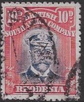 Rhodesia 1913 British South Africa Company Head SG 269 Find Used