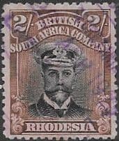 Rhodesia 1913 British South Africa Company Head SG 273 Find Used