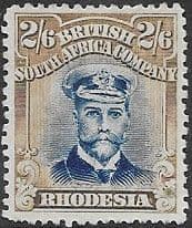 Rhodesia 1913 British South Africa Company Head SG 274a Find Used