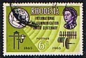 Rhodesia 1965 SG 351 Internationa Telecomunication Union Fine Used