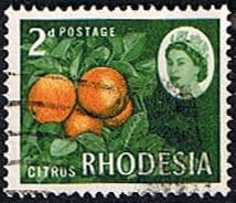 Rhodesia 1966 Whitely SG 375 Fine Used