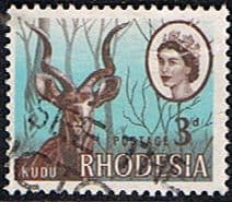 Rhodesia 1966 Whitely SG 376 Fine Used