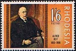 Rhodesia 1968 Famous Rhodesian SG 426 Fine Mint