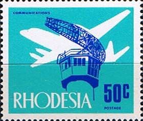 Rhodesia 1970 Communications SG 450 Fine Mint