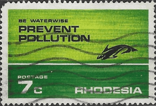 Rhodesia 1972 Prevent Pollution SG 472 Fine Used