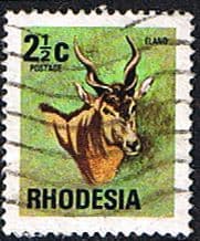 Rhodesia 1974 Antelopes SG 490 Fine Used