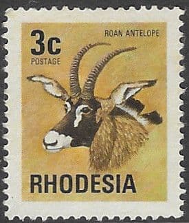 Rhodesia 1974 Antelopes SG 491 Fine Mint