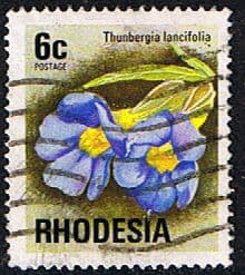 Rhodesia 1974 Wild Flowers SG 494 Fine Used