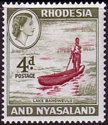 Rhodesia and Nyasaland 1959 SG 23 Lake Bangweulu Fine Mint