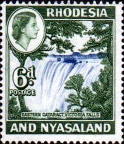 Rhodesia and Nyasaland 1959 SG 24 Victoria Falls Eastern Cataract Fine Mint