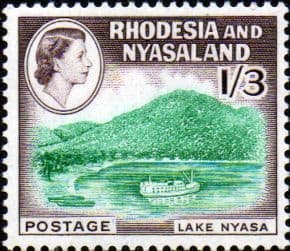 Rhodesia and Nyasaland 1959 SG 26 Lake Nyasa Fine Mint