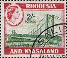 Rhodesia and Nyasaland 1959 SG 27 Chirundu Bridge Fine Used