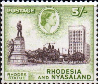 Rhodesia and Nyasaland 1959 SG 29 Rhodes Statue Fine Mint