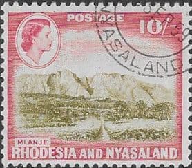 Rhodesia and Nyasaland 1959 SG 30 Mlanje Fine Used