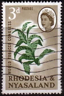 Rhodesia and Nyasaland 1963 World Tobacco Congress SG 43 Fine Used
