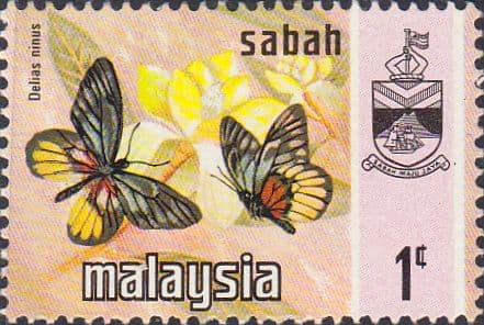Sabah 1971 SG 432 Delius Ninus Fine Mint