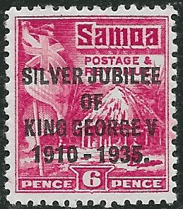 Samoa 1935 King George V Silver Jubilee SG 179 Fine Mint