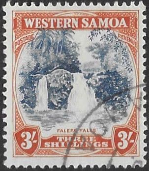 Samoa 1935 SG 188 Falfefa Falls Fine Used