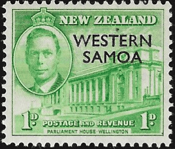 Samoa 1946 SG 215 Peace Issue Fine Mint
