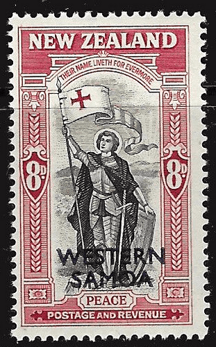 Samoa 1946 SG 218 Peace Issue Fine Mint