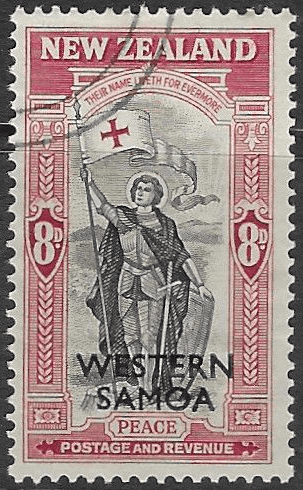 Samoa 1946 SG 218 Peace Issue Fine Used