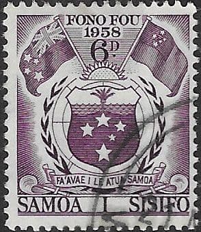 Samoa 1958 Fono Fou SG 237 Fine Used