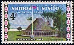 Samoa 1962 Independence SG 242 Fine Used