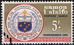 Samoa 1962 Independence SG 248 Fine Used