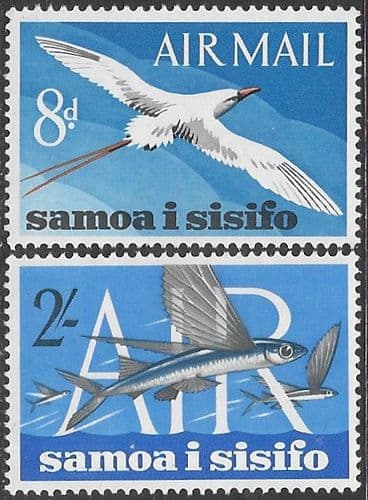 Samoa 1965 Air Mail Set Fine Mint