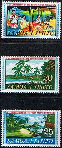 Samoa 1968 South Pacific Commission Set Fine Mint