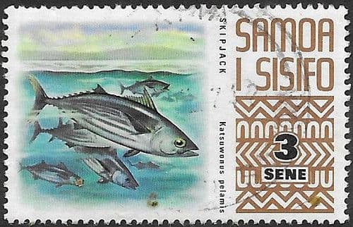 Samoa 1972 SG 392 Skipjack Tuna Fine Used