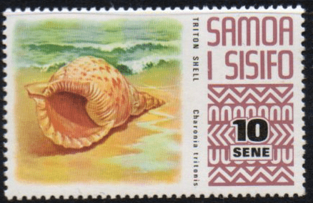 Samoa 1972 SG 396 Triton Shell Fine Mint