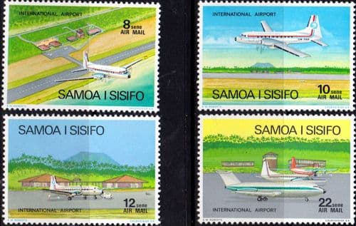 Samoa 1973 Air Aircraft Set Fine Mint