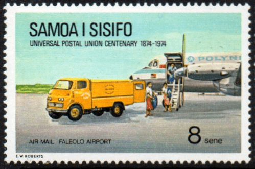 Samoa 1974 Universal Postal Union SG 430 Fine Mint