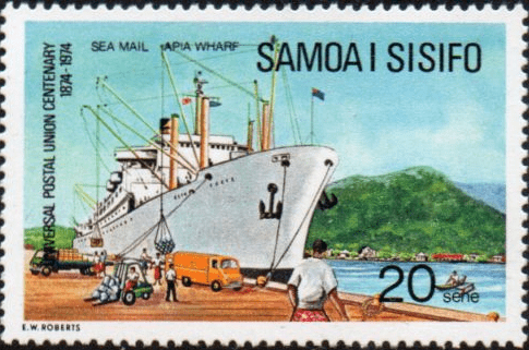 Samoa 1974 Universal Postal Union SG 431 Fine Mint