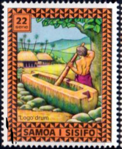 Samoa 1975 SG 452 Musical Instruments Drum Fine Used