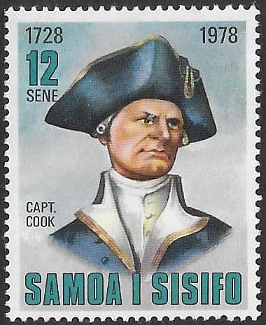 Samoa 1978 Captain Cook SG 512 Fine Mint