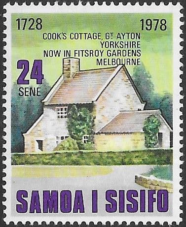 Samoa 1978 Captain Cook SG 513 Fine Mint