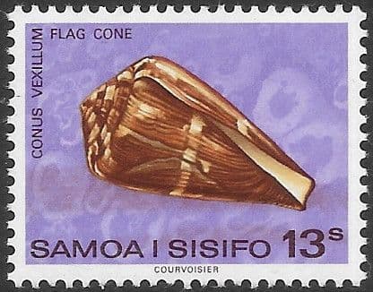 Samoa 1978 Shells SG 525 Fine Mint